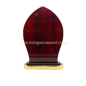 Stock Souvenir Wooden award plaque frame trophy